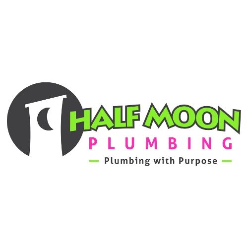 half moon plumbing logo