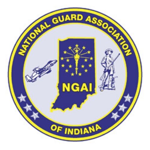 national guard association of Indiana logo
